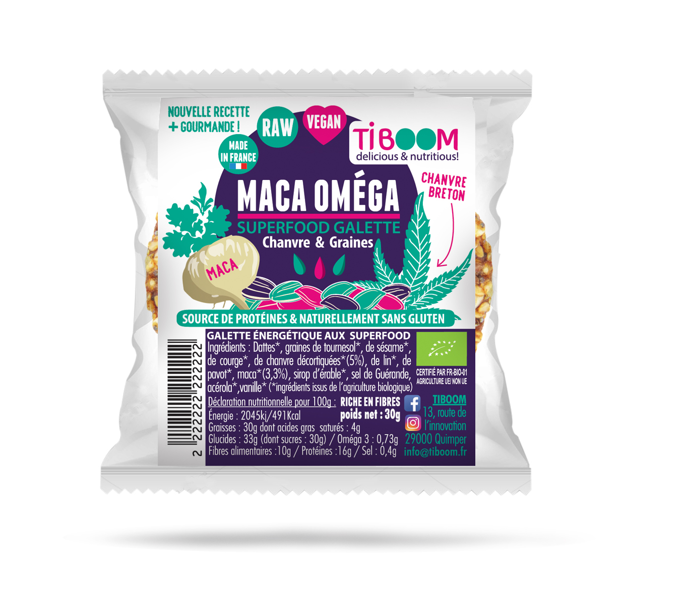 Maca Oméga - Tiboom