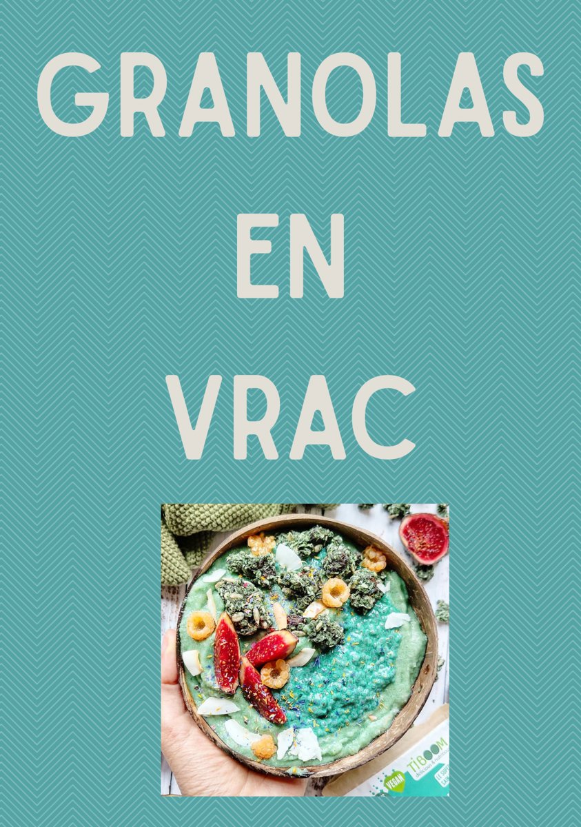 Granolas Superfood VRAC (750g) - Tiboom